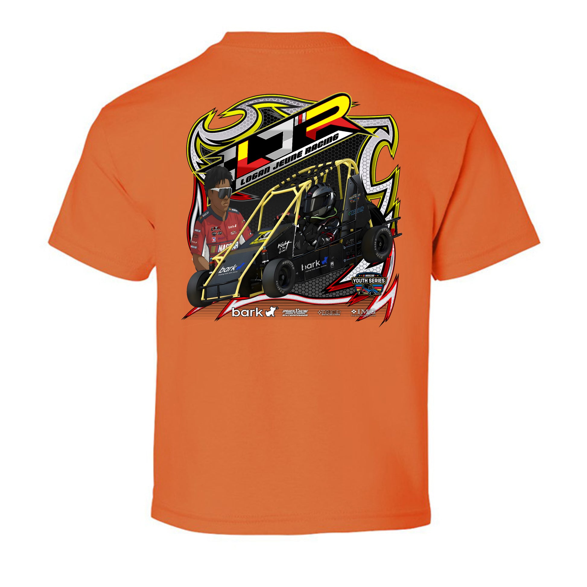 SAFETY ORANGE - BACK
